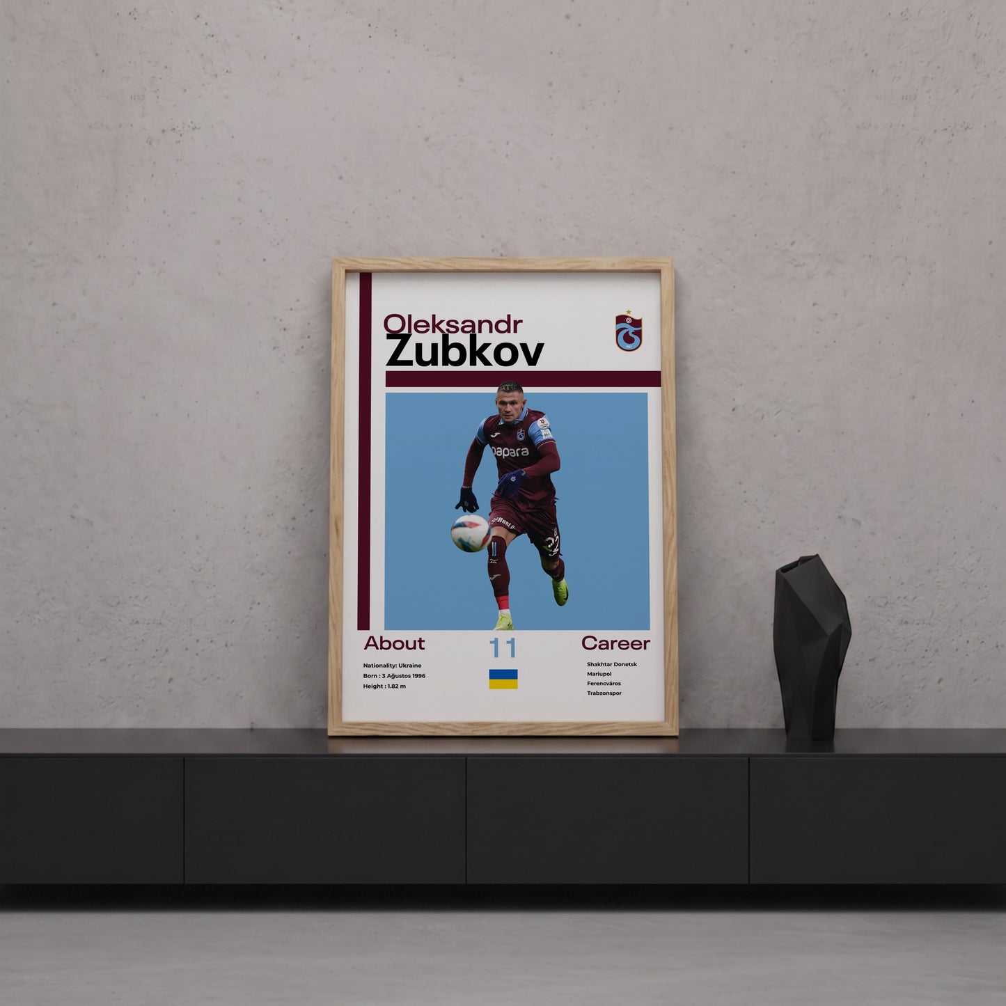 Oleksandr Zubkov Tasarım Poster Tablo