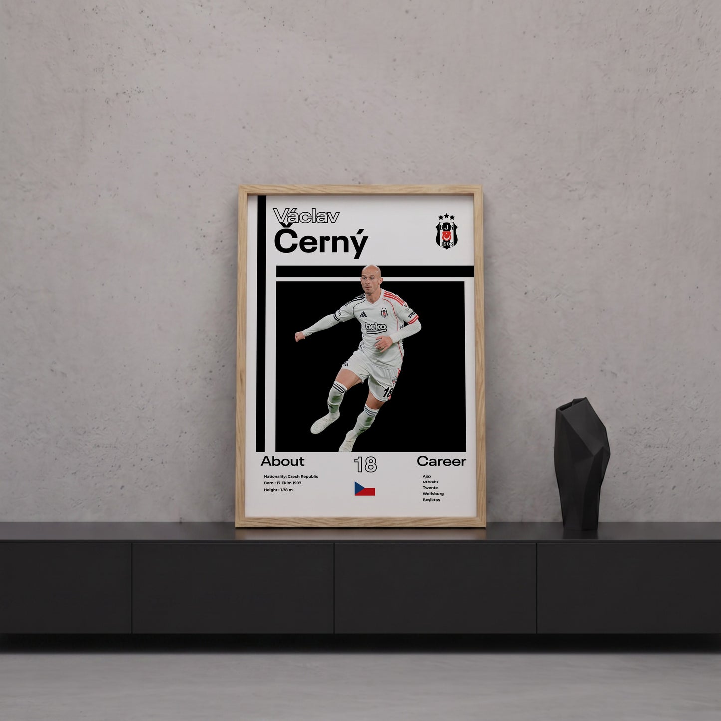 Vaclac Cerny Tasarım Poster Tablo