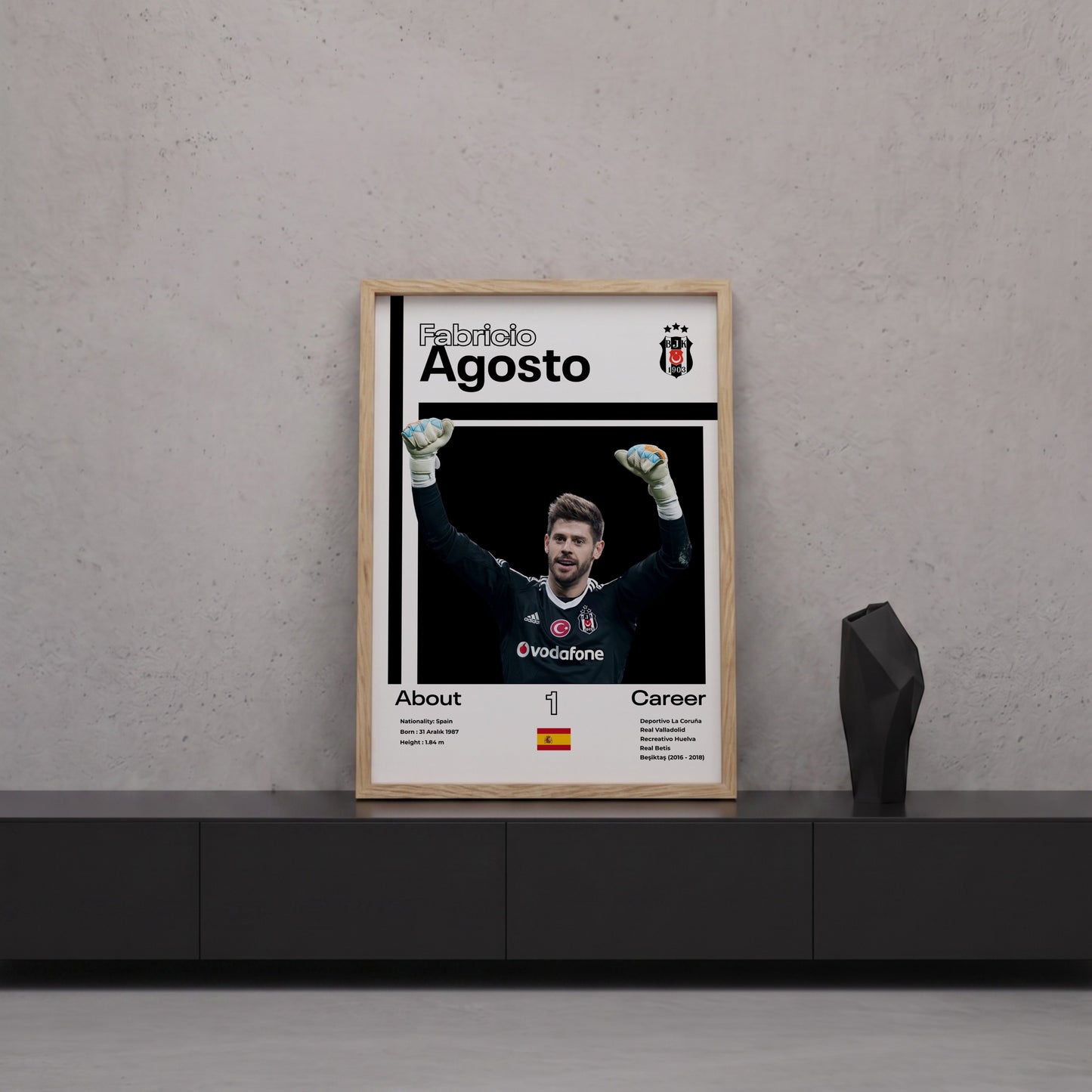 Fabricio Agosto Tasarım Poster Tablo