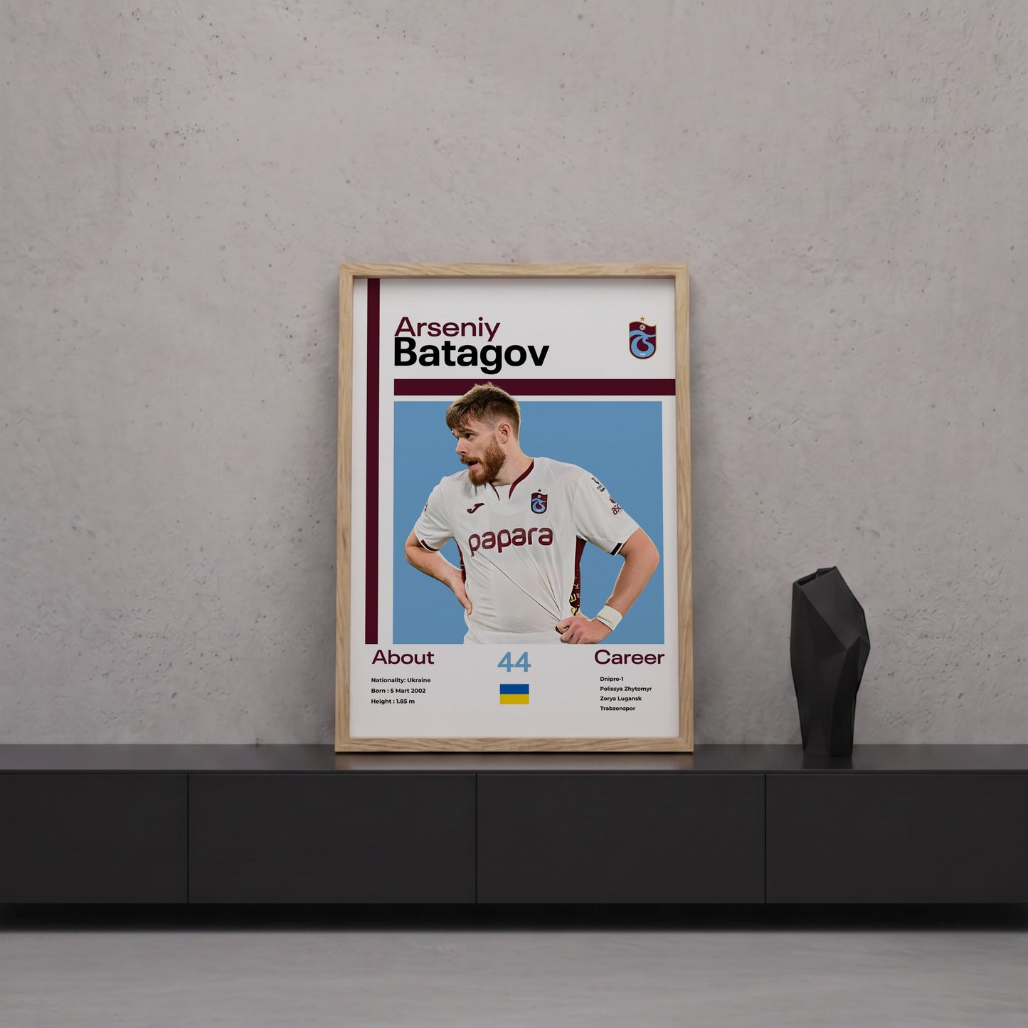 Arseniy Batagov Tasarım Poster Tablo