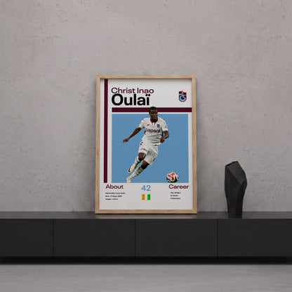 Christ Inao Oulai Tasarım Poster Tablo