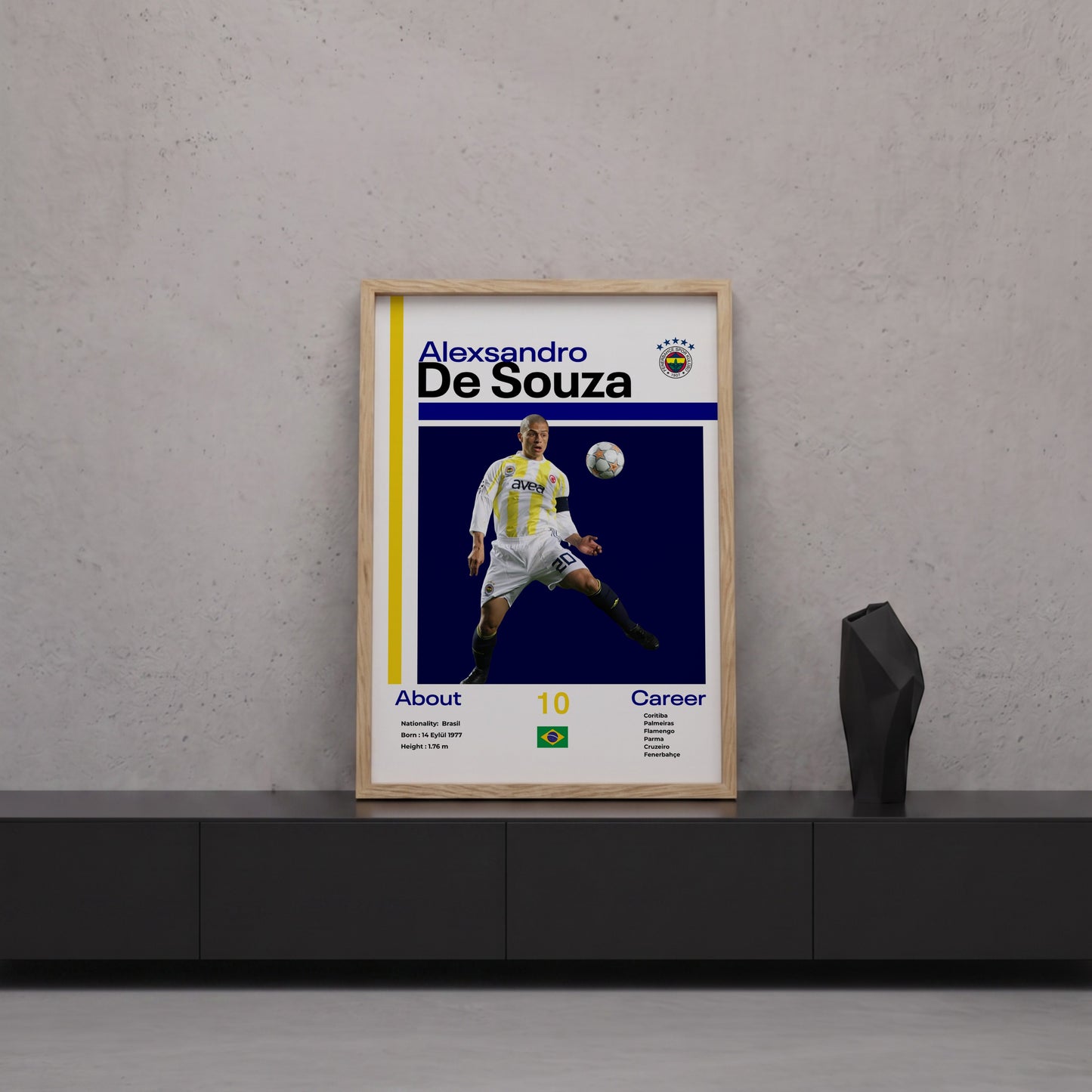 Alexsandro De Souza Tasarım Poster Tablo