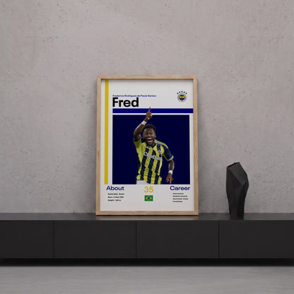 Fred Tasarım Poster Tablo