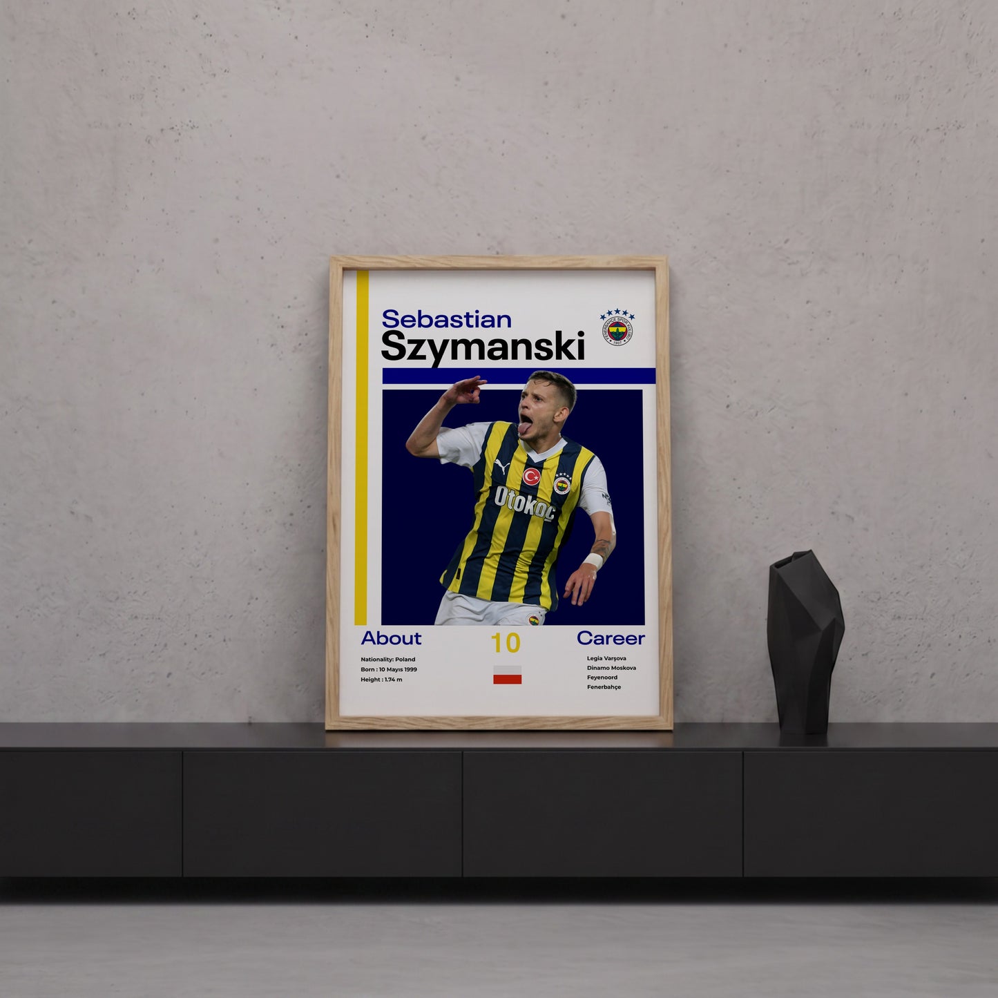 Sebastian Szymanski Tasarım Poster Tablo