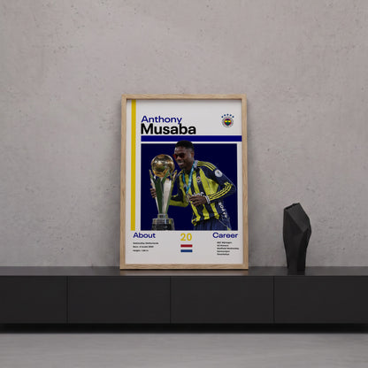 Anthony Musabba Tasarım Poster Tablo