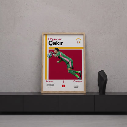 Uğurcan Çakır Tasarım Poster Tablo