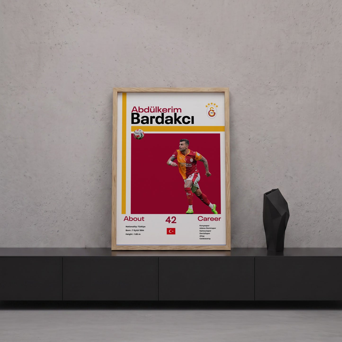 Abdülkerim Bardakçı Tasarım Poster Tablo