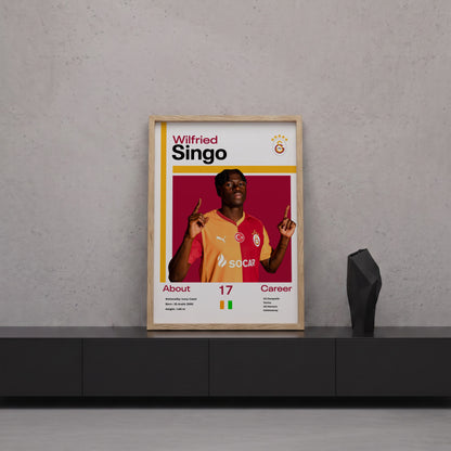 Wilfried Singo Tasarım Poster Tablo