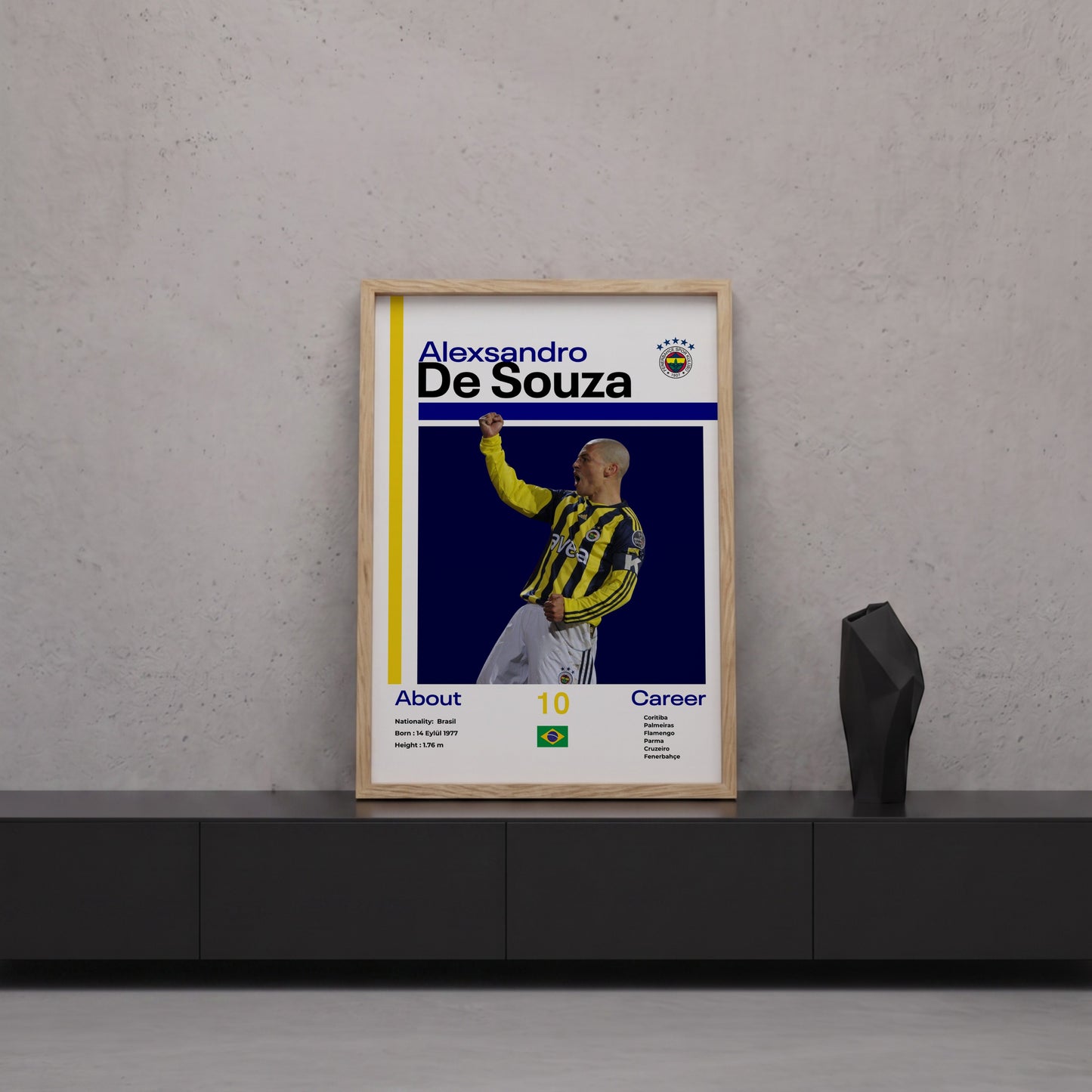 Alexsandro De Souza Tasarım Poster Tablo