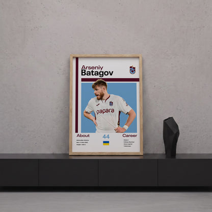 Arseniy Batagov Tasarım Poster Tablo