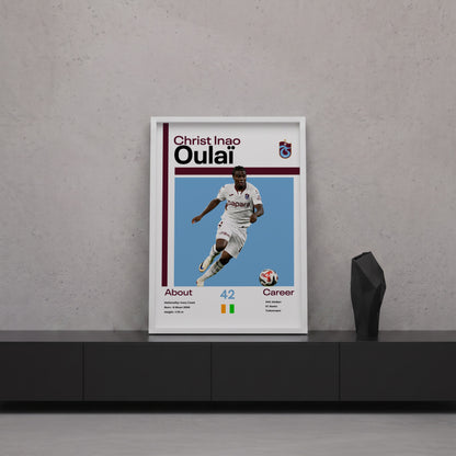 Christ Inao Oulai Tasarım Poster Tablo