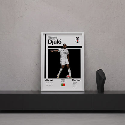 Tiago Djalo Tasarım Poster Tablo