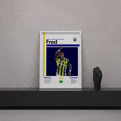 Fred Tasarım Poster Tablo