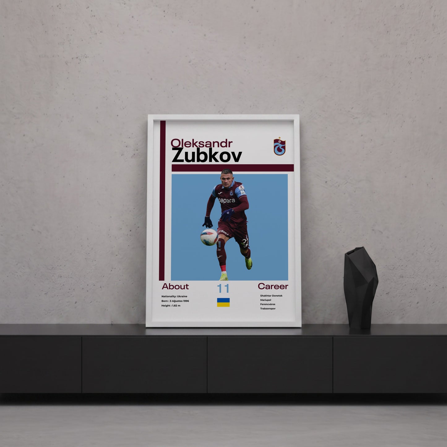 Oleksandr Zubkov Tasarım Poster Tablo
