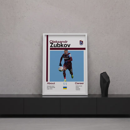 Oleksandr Zubkov Tasarım Poster Tablo