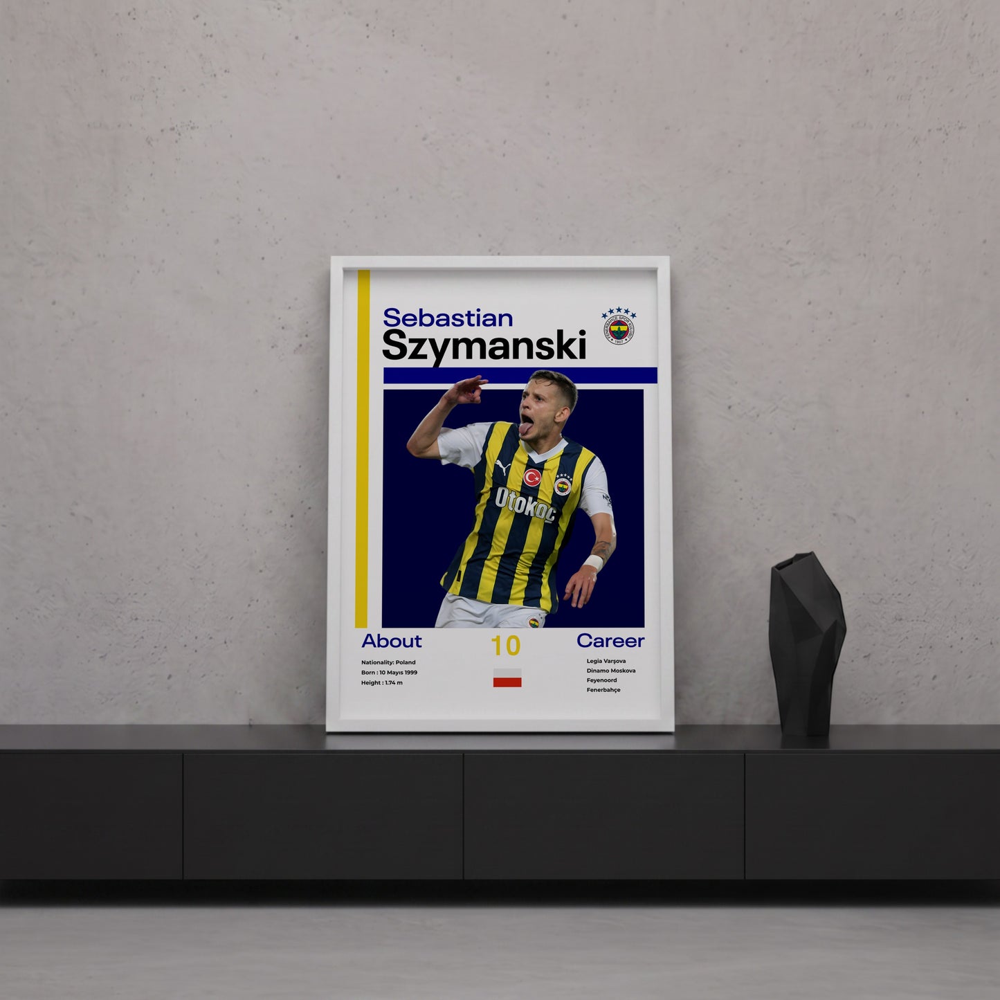Sebastian Szymanski Tasarım Poster Tablo