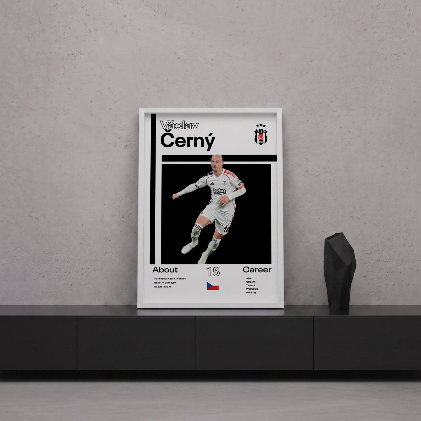 Vaclac Cerny Tasarım Poster Tablo