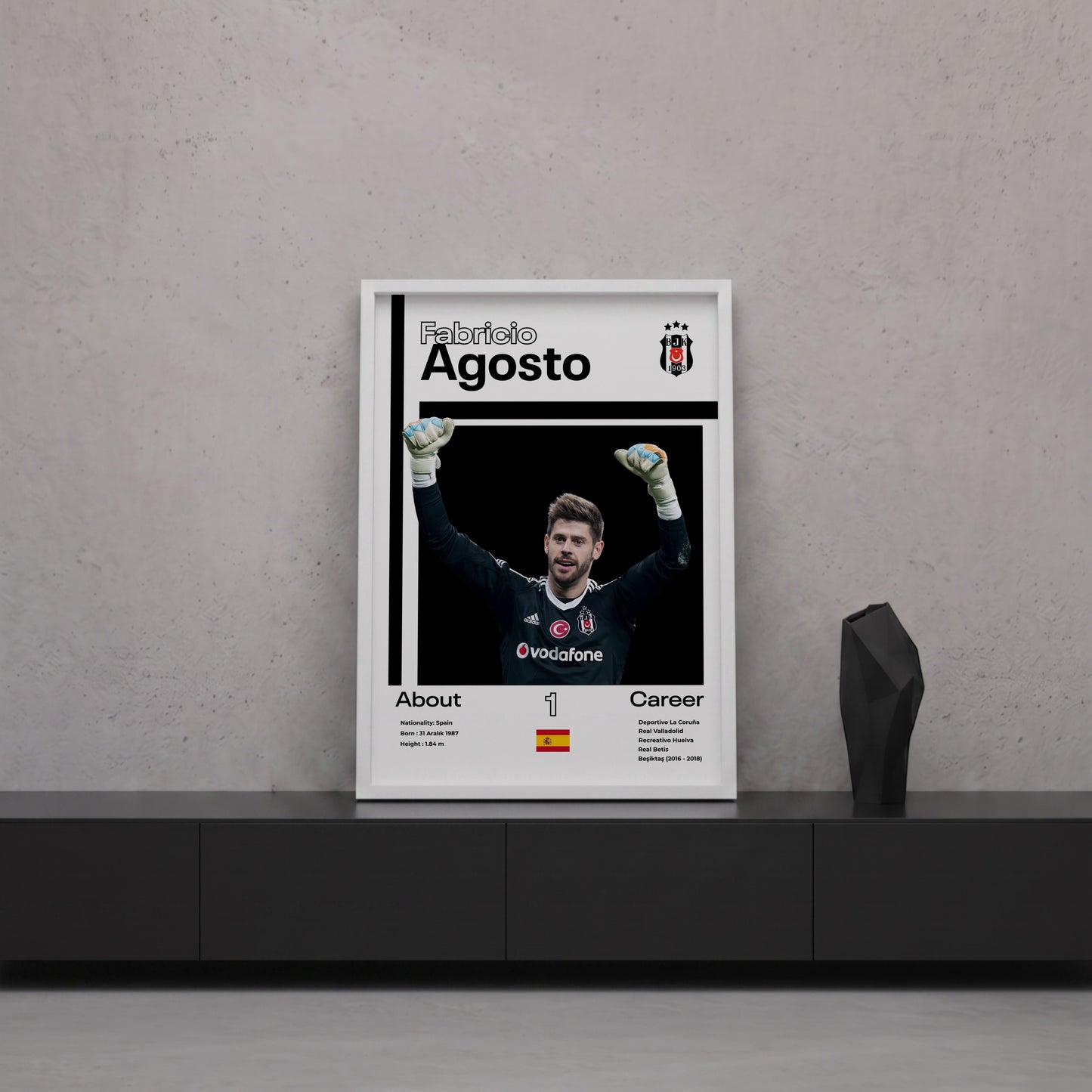 Fabricio Agosto Tasarım Poster Tablo
