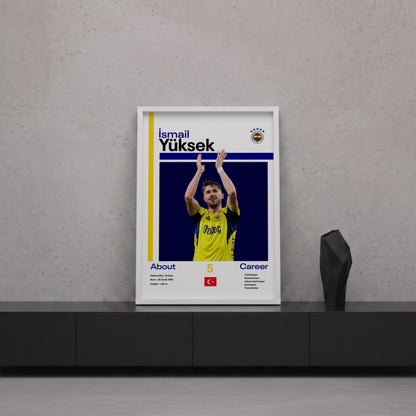 İsmail Yüksek Tasarım Poster Tablo