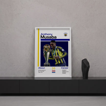 Anthony Musabba Tasarım Poster Tablo
