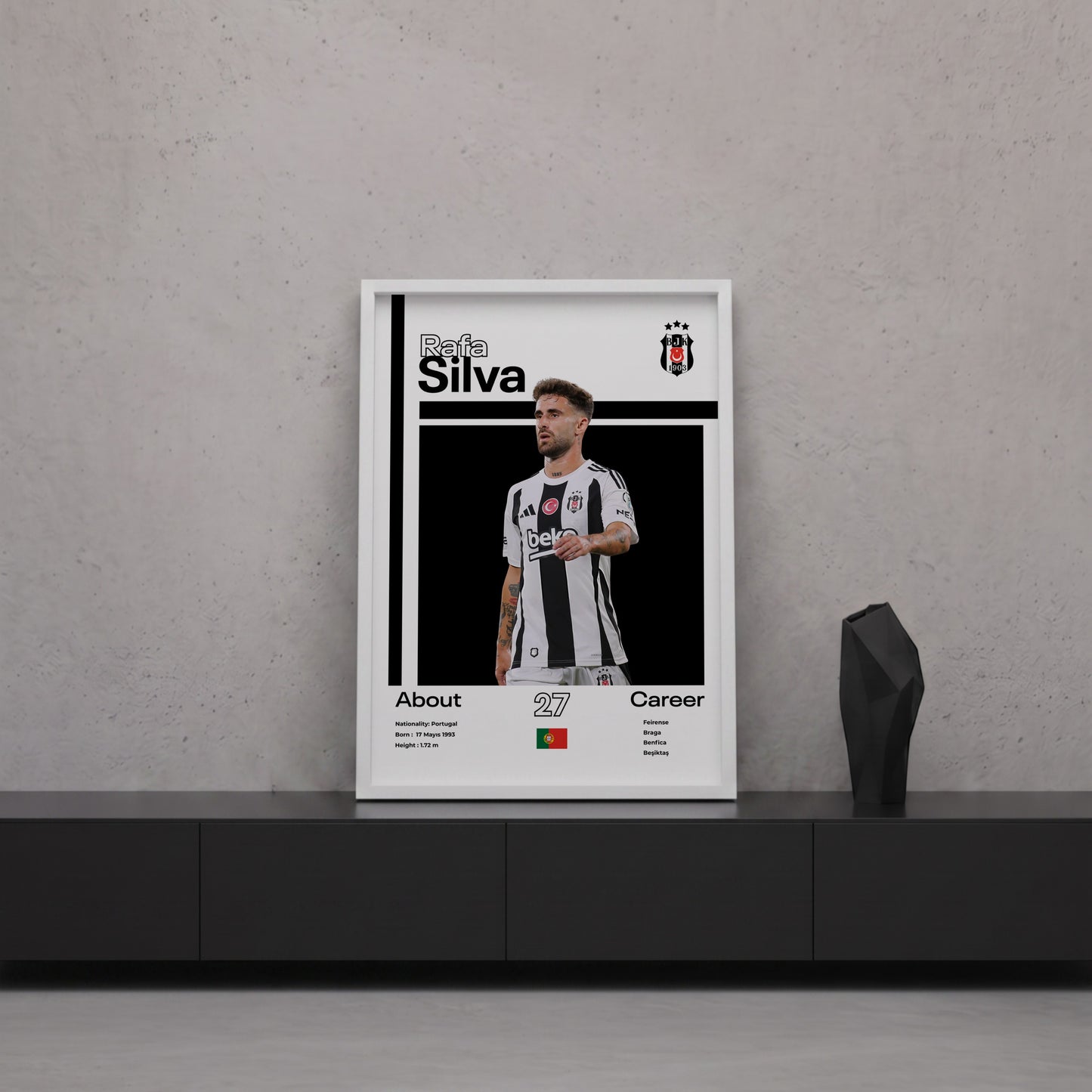 Rafa Silva Tasarım Poster Tablo