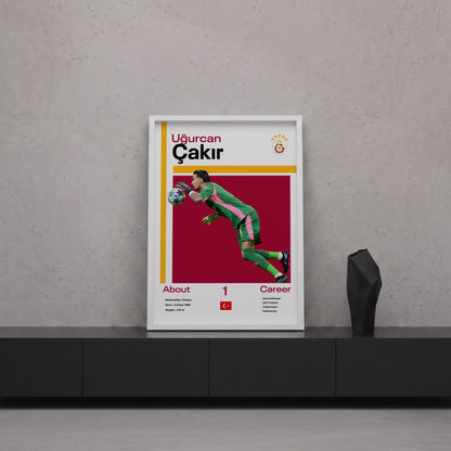 Uğurcan Çakır Tasarım Poster Tablo
