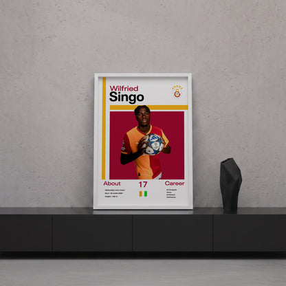Wilfried Singo Tasarım Poster Tablo