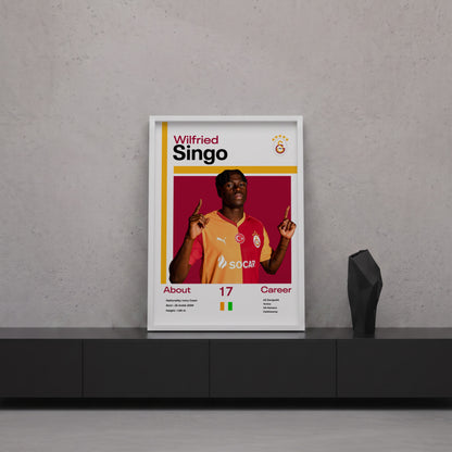 Wilfried Singo Tasarım Poster Tablo