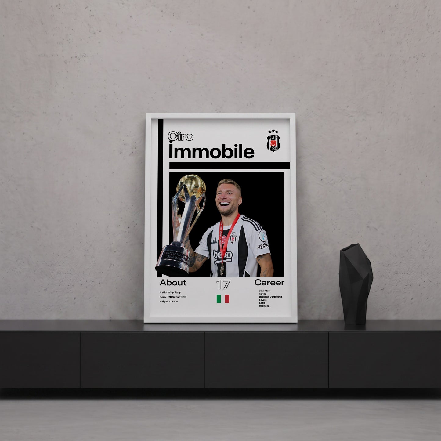 Ciro İmmobile Tasarım Poster Tablo