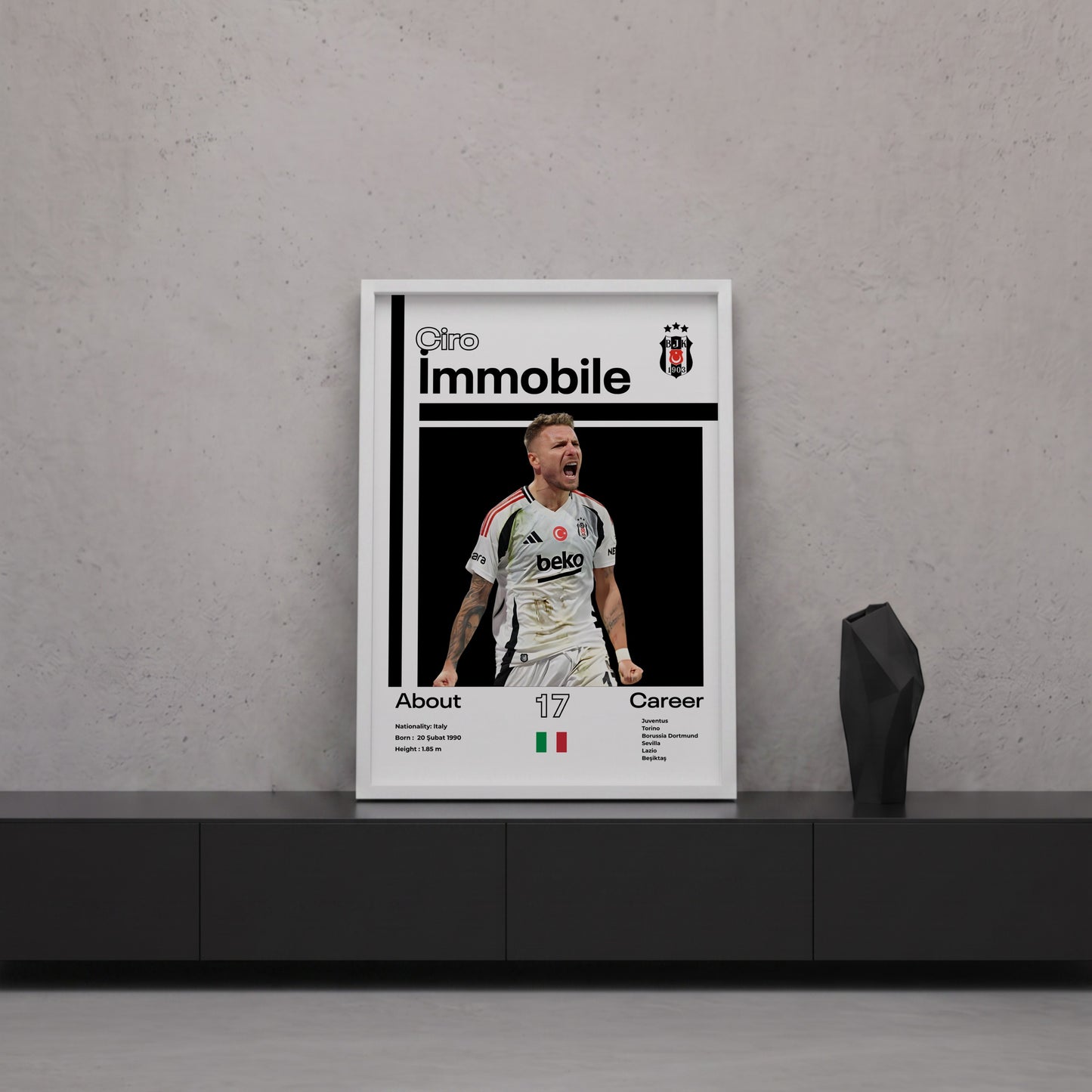 Ciro İmmobile Tasarım Poster Tablo