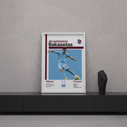 Anastasios Bakasetas Tasarım Poster Tablo