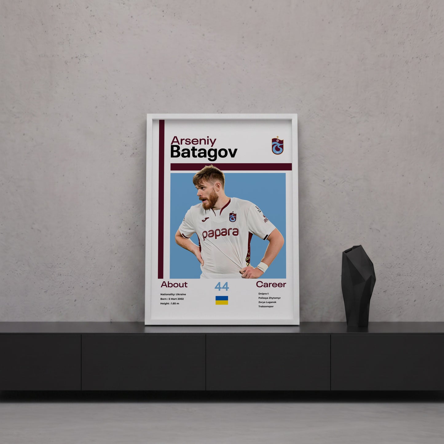 Arseniy Batagov Tasarım Poster Tablo