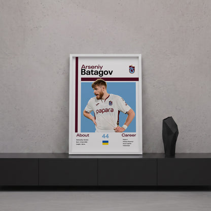 Arseniy Batagov Tasarım Poster Tablo