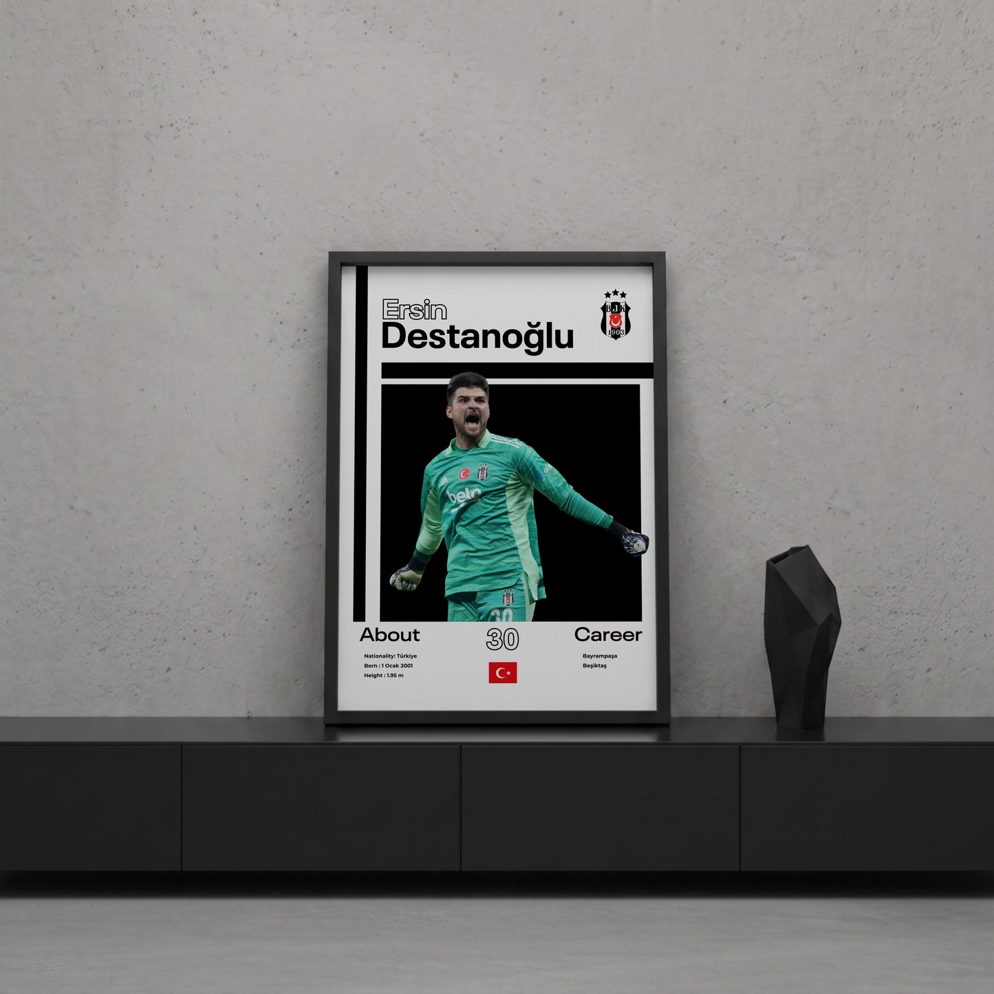 Ersin Destanoğlu Tasarım Poster Tablo