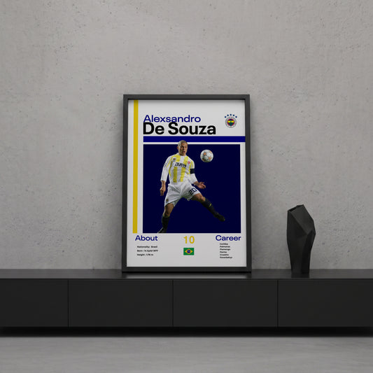Alexsandro De Souza Tasarım Poster Tablo