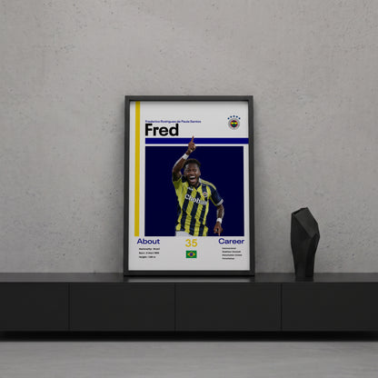 Fred Tasarım Poster Tablo