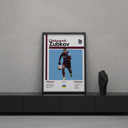 Oleksandr Zubkov Tasarım Poster Tablo