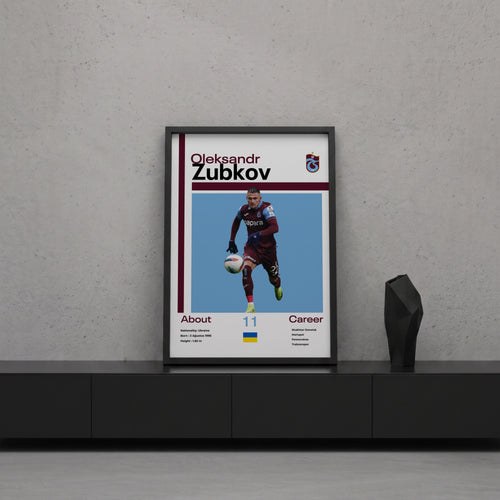 Oleksandr Zubkov Tasarım Poster Tablo