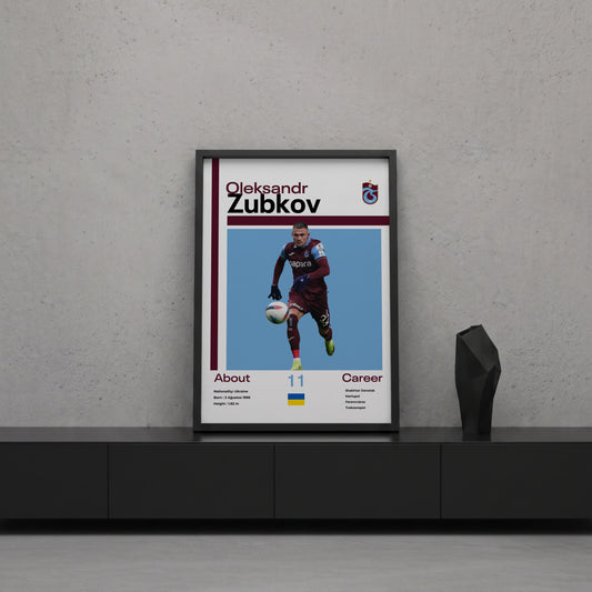 Oleksandr Zubkov Tasarım Poster Tablo