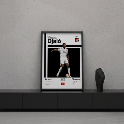 Tiago Djalo Tasarım Poster Tablo