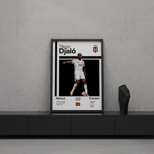 Tiago Djalo Tasarım Poster Tablo