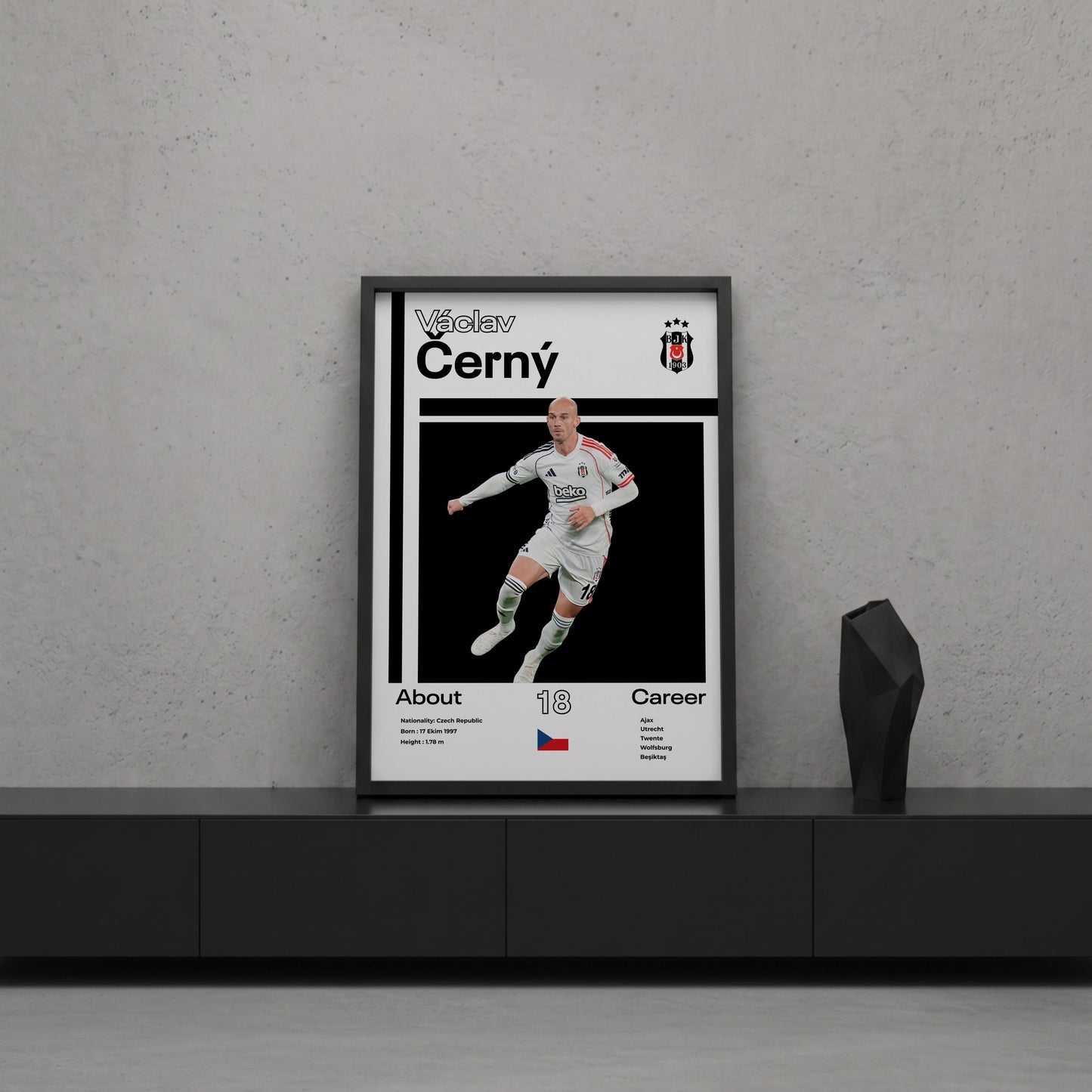 Vaclac Cerny Tasarım Poster Tablo