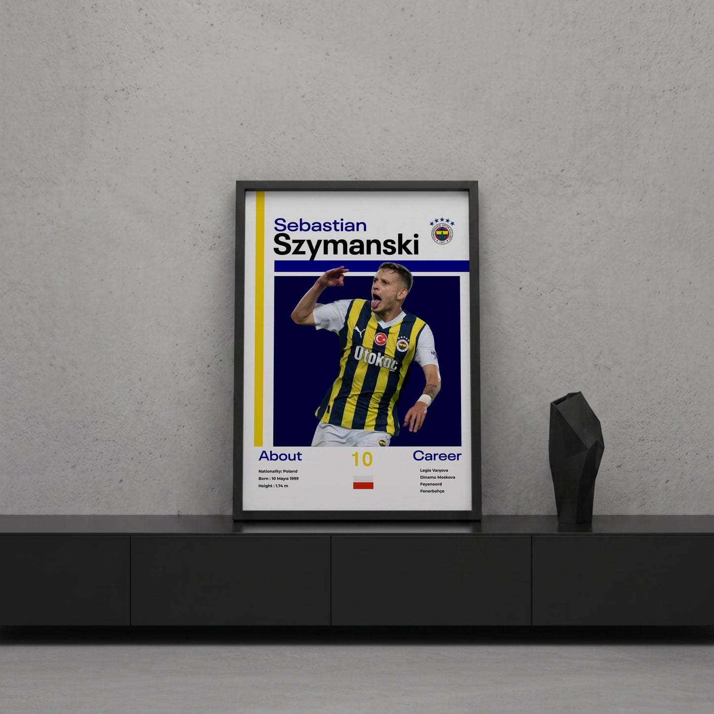 Sebastian Szymanski Tasarım Poster Tablo
