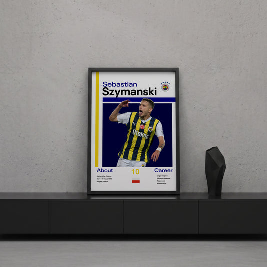 Sebastian Szymanski Tasarım Poster Tablo