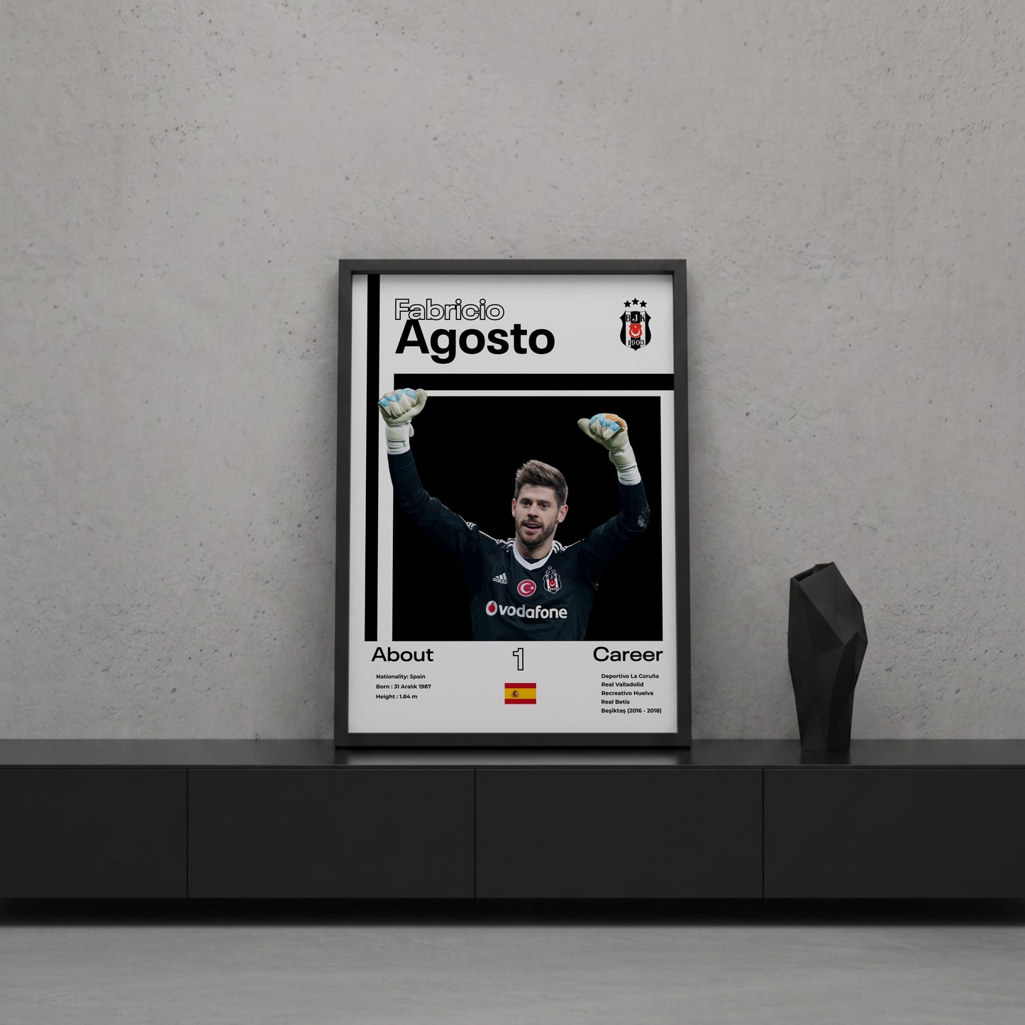 Fabricio Agosto Tasarım Poster Tablo