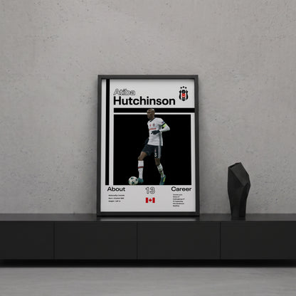 Atiba Hutchinson Tasarım Poster Tablo