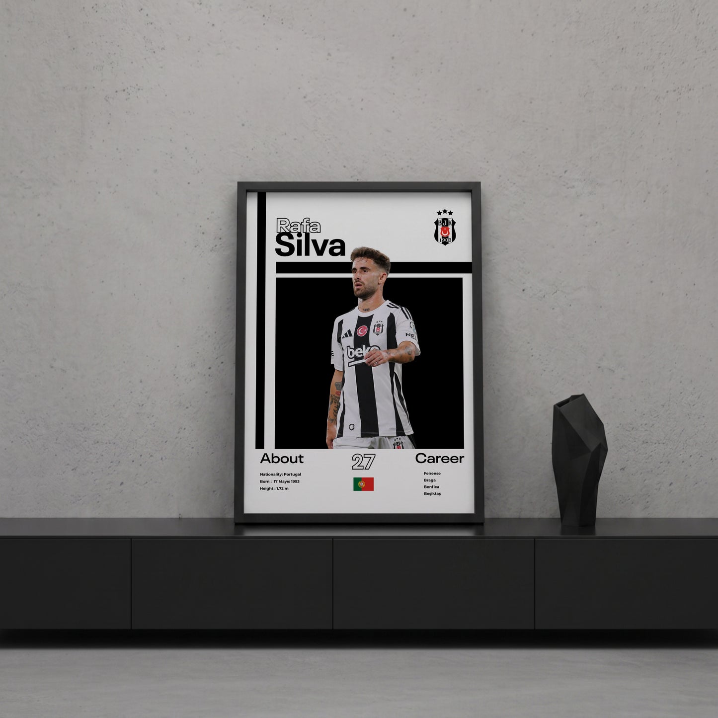 Rafa Silva Tasarım Poster Tablo