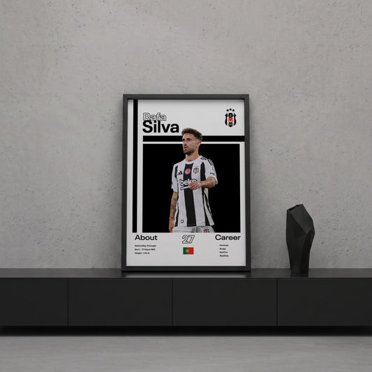Rafa Silva Tasarım Poster Tablo