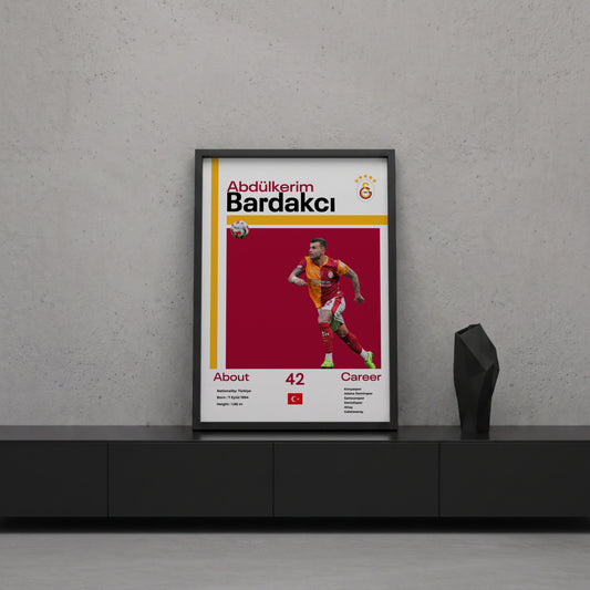 Abdülkerim Bardakçı Tasarım Poster Tablo