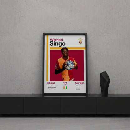 Wilfried Singo Tasarım Poster Tablo